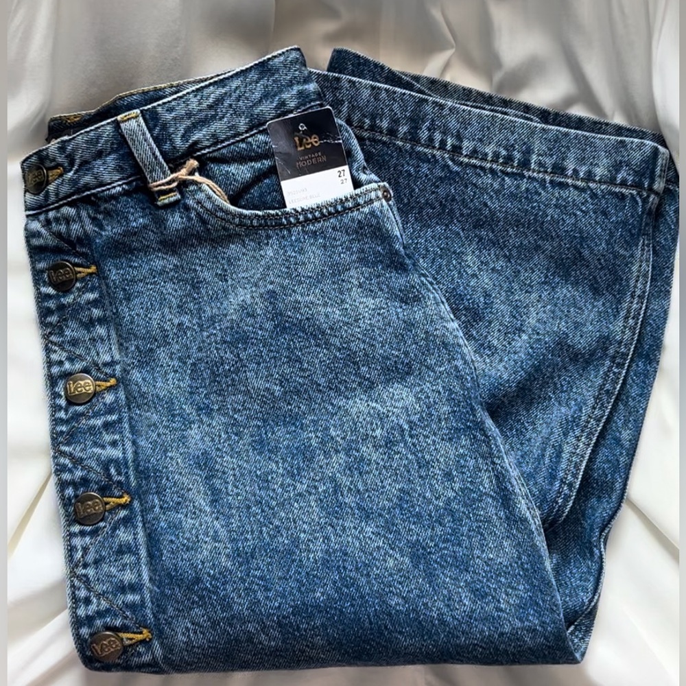 LEE HIGH RISE DEMIN SKIRT - Picture 7 of 11
